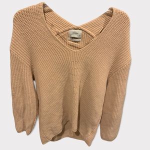Urban outfitters tan sweater